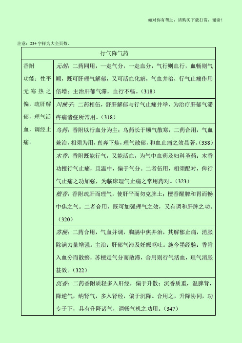 中药配伍精要大全.doc