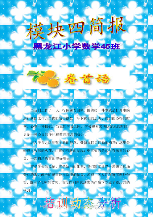 模块四简报