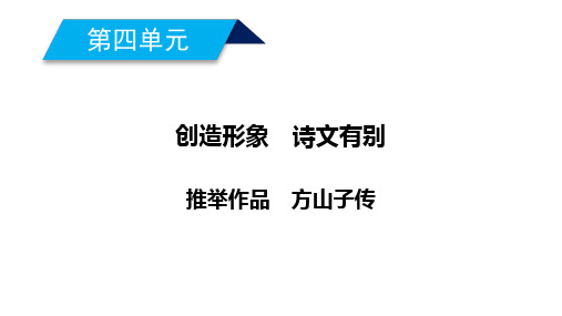 中国古代诗歌散文欣赏：第4单元方山子传