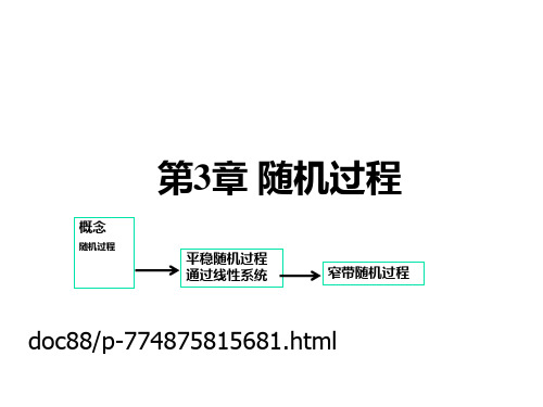 《通信原理教学资料》第3章资料PPT课件