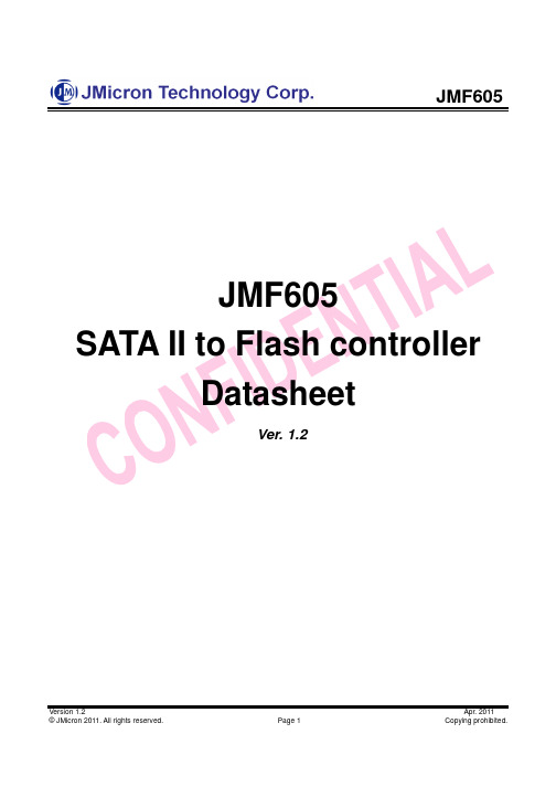 JMF605 Data Sheet V1.2