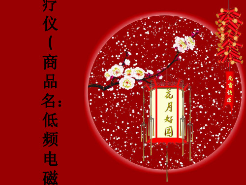 电脑骨伤治疗仪(商品名：低频电磁脉冲治疗仪)ppt课件