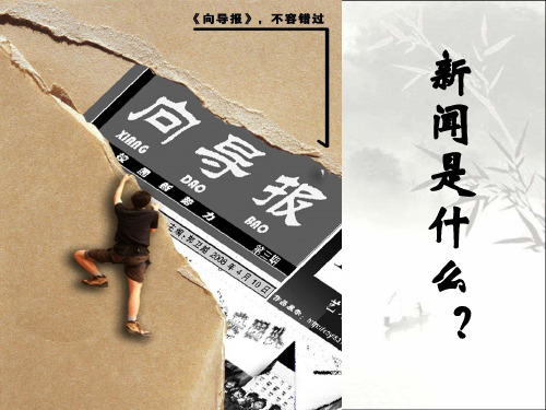 新闻知识解读 PPT
