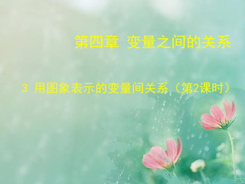 北师大版数学七下4.3《用图像表示的变量间关系》ppt课件2