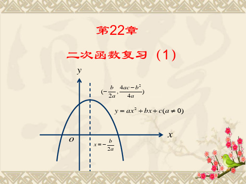 初中数学人教版九年级上册复习题22