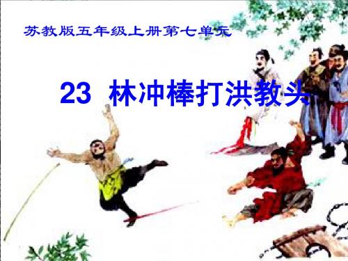 23林冲棒打洪教头