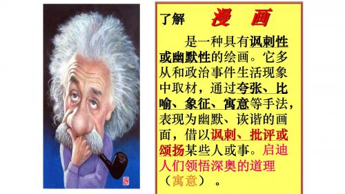 漫画类图文转换课件