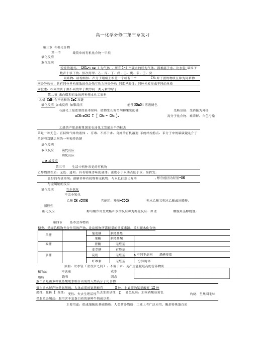 必修2第三章复习