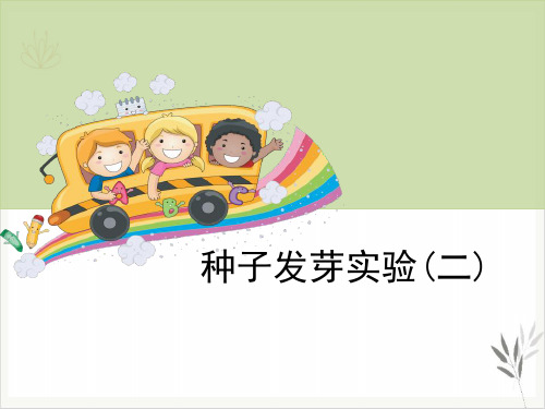 种子发芽实验(二)生物与环境课件新教材