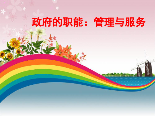 政府职能