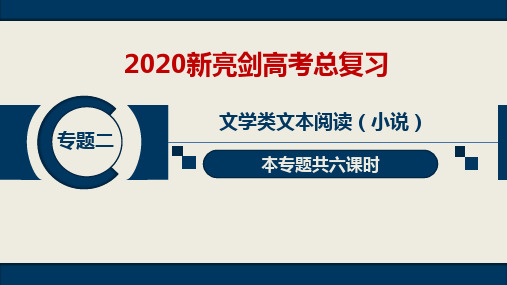 (第一课时)20语文新亮剑PPT专题2“课堂精讲“