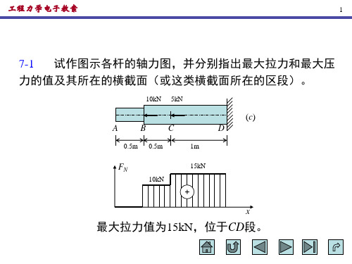 工程力学作业2拉压
