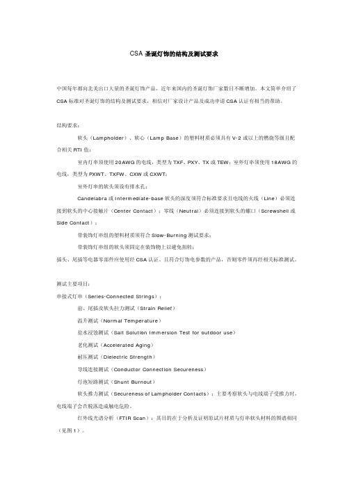 CSA标准