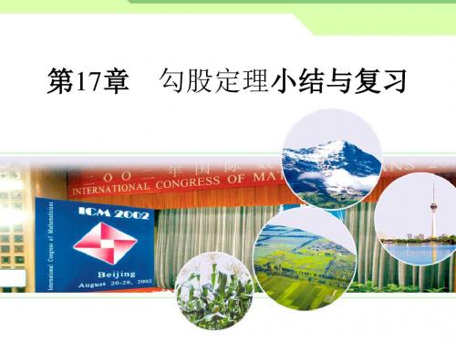 第17章 勾股定理小结与复习