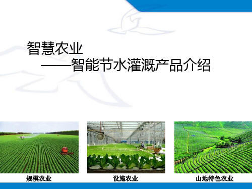 现代农业智能灌溉系统
