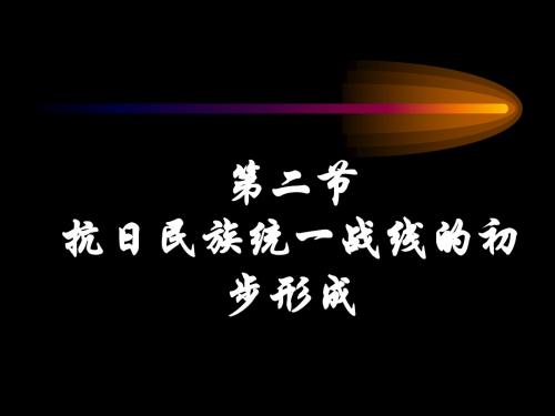 【高中历史】抗日民族统一战线的初步形成ppt2