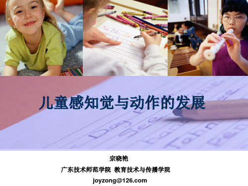 儿童感知觉与动作的发展