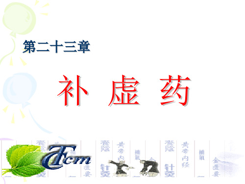 补虚药