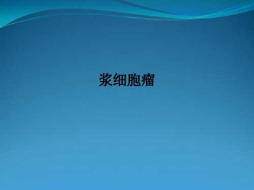 浆细胞瘤-2014.06.04