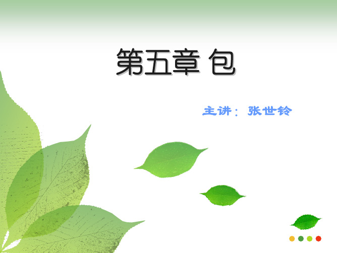 第五章 包图