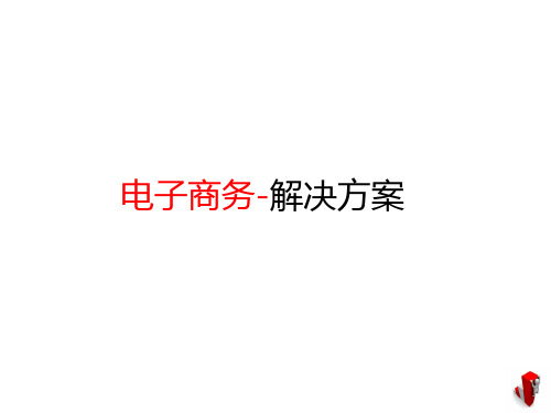 电商代运营解决方案PPT课件