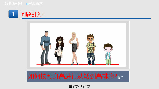 数据结构课程之冒泡排序法淮安信息职业技术学院PPT课件