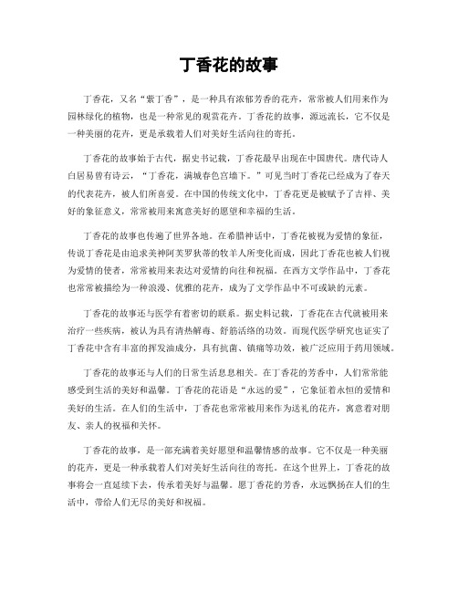 丁香花的故事