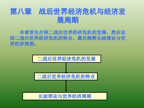 第八章  资本主义经济危机与经济发展周期