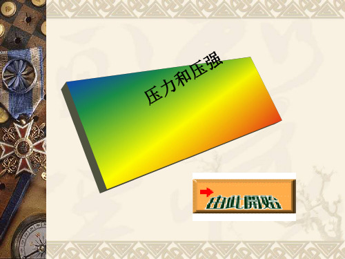初中物理基本概念-压力和压强PPT 课件