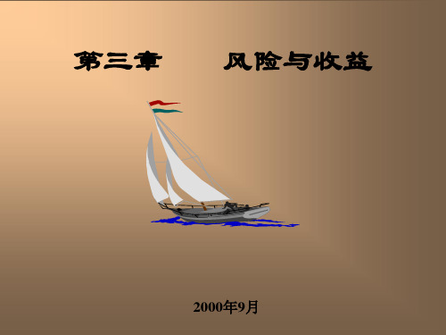 风险与收益培训教程(ppt 55页)
