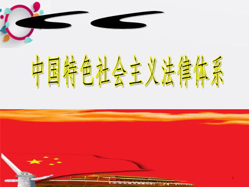 中国特色社会主义法律体系_PPT课件
