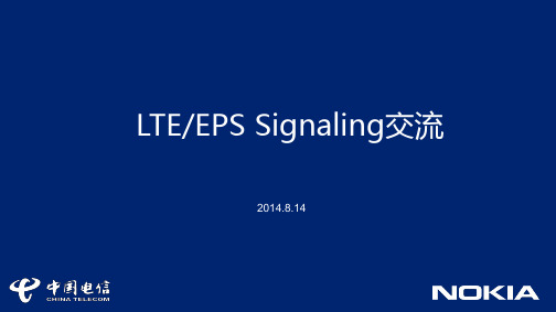 LTE 信令培训NSN