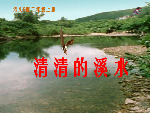 小学二年级语文S版清清的溪水课件
