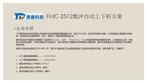 FMC-2512数冲自动上下料方案