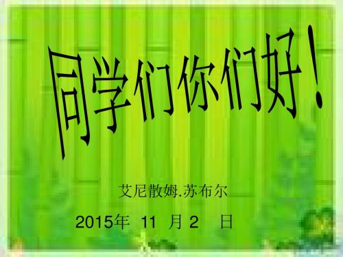 第八课   日记二则课件