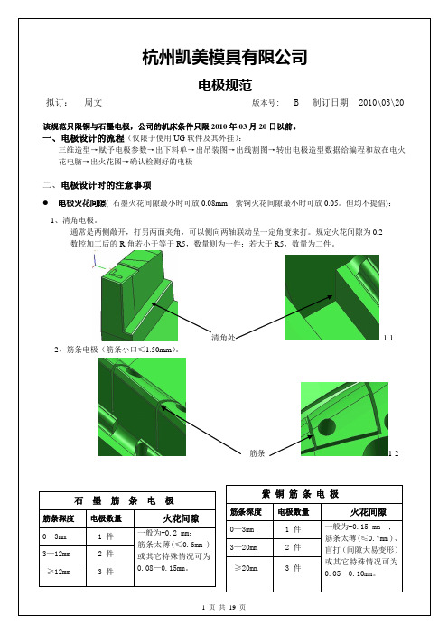 电极规范2010.03.20
