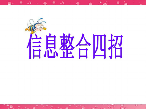 最新高考英语写作专题辅导课件-写作基础[信息整合四招]