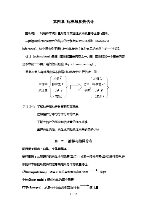 抽样与参数估计