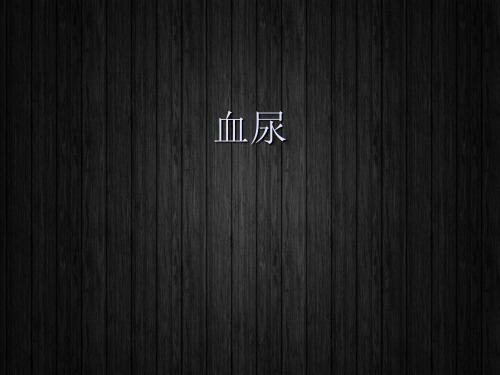 血尿  ppt课件