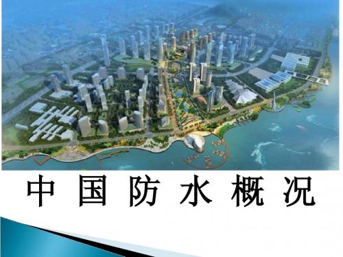 中国防水概况