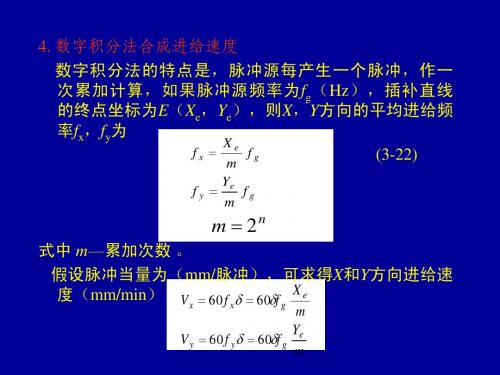 数控插补 补充