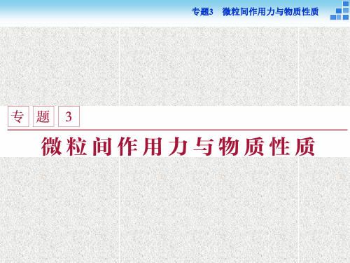 高中化学苏教版选修3课件 专题3第一单元 金属键 金属晶体 课件 
