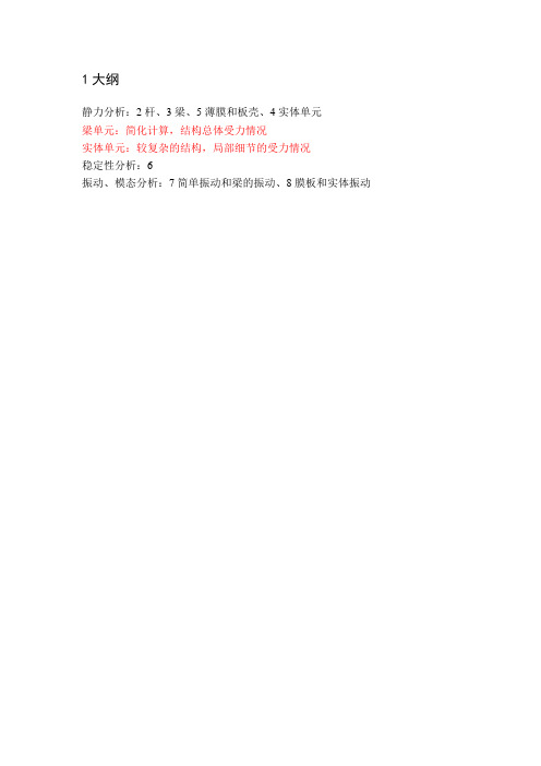 ANSYS分析实例与工程应用命令流学习笔记