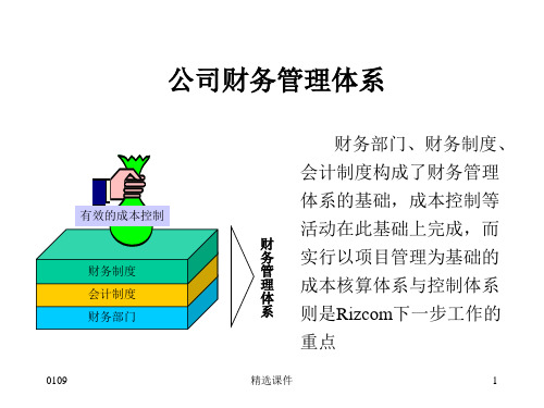 《公司财务管理体系》