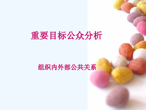 企业组织内外部公共关系ppt-