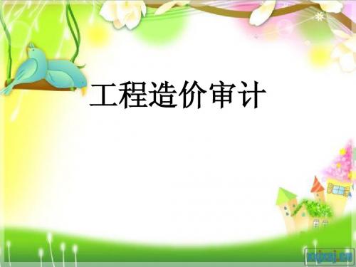 工程造价审计(new)