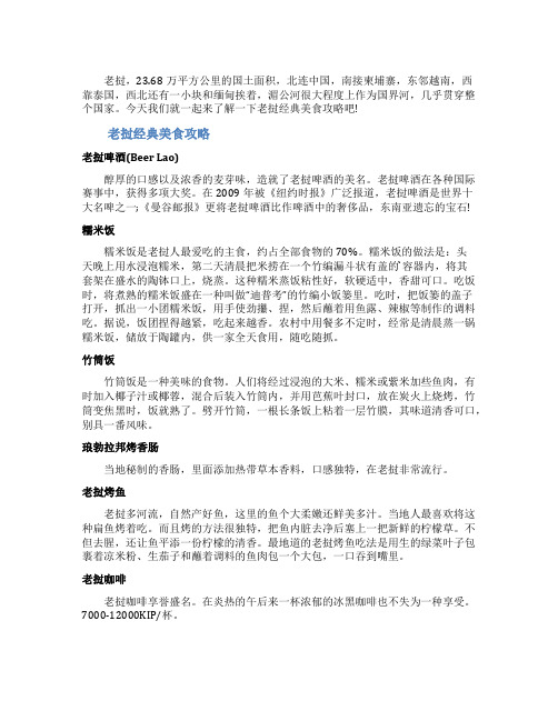 老挝经典美食攻略