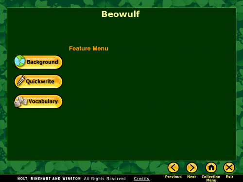 【英美文学课件】-贝奥武夫-Beowulf27页