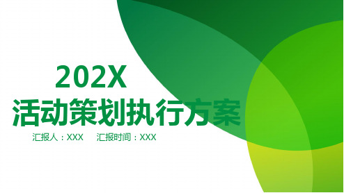 策划方案实施步骤PPT模板