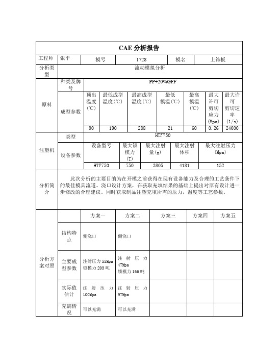 CAE分析实例